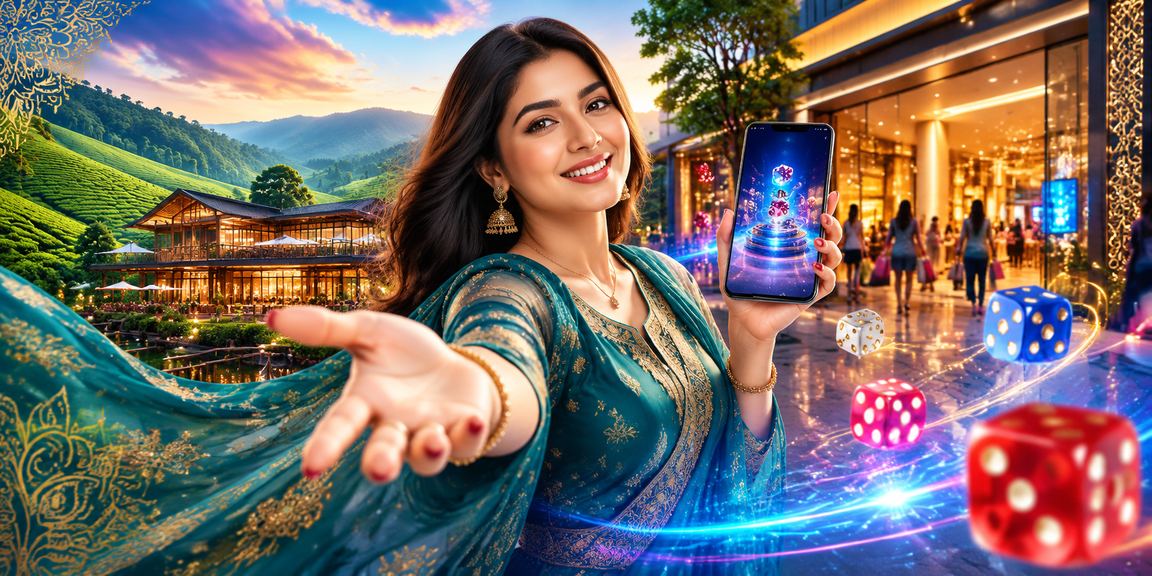 সিলেট ডাইস গেম টিয়া গার্ডেনে